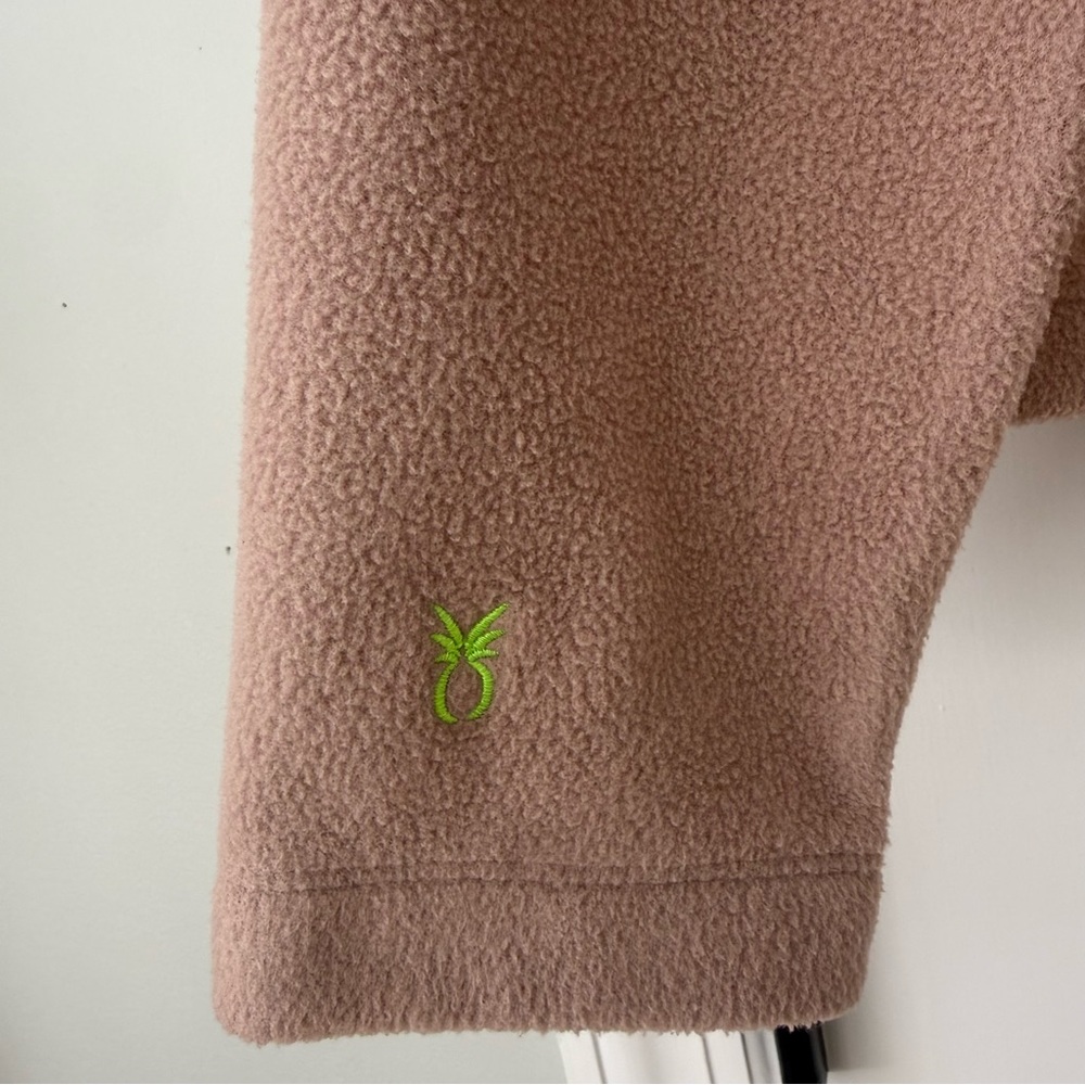 Dudley Stephens Blush Pink Fleece Pullover Women’s Top Cozy Chic Size XXL - Picture 3 of 11
